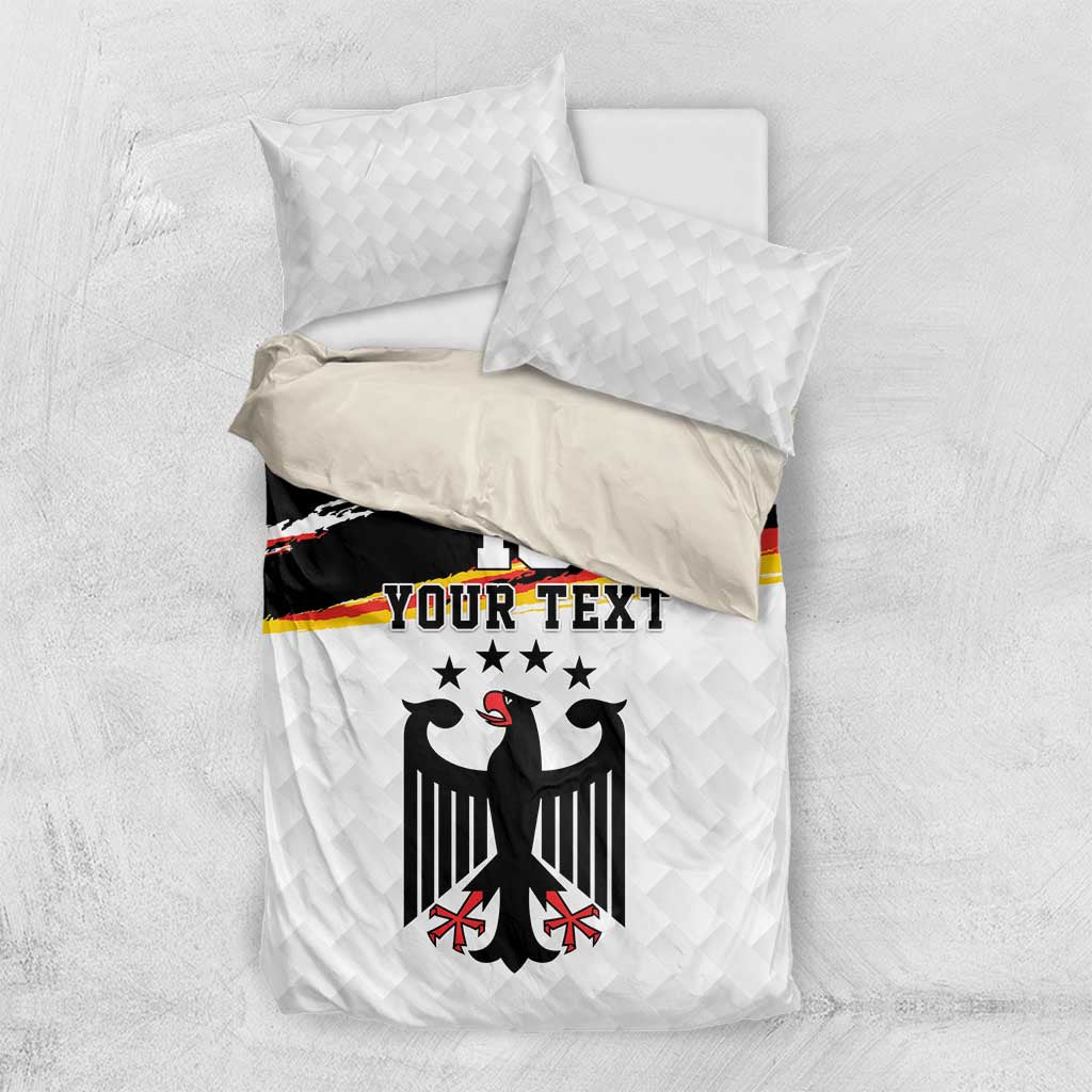 Custom Germany Football Bedding Set Come On DFB-Team