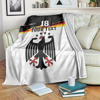 Custom Germany Football Blanket Come On DFB-Team