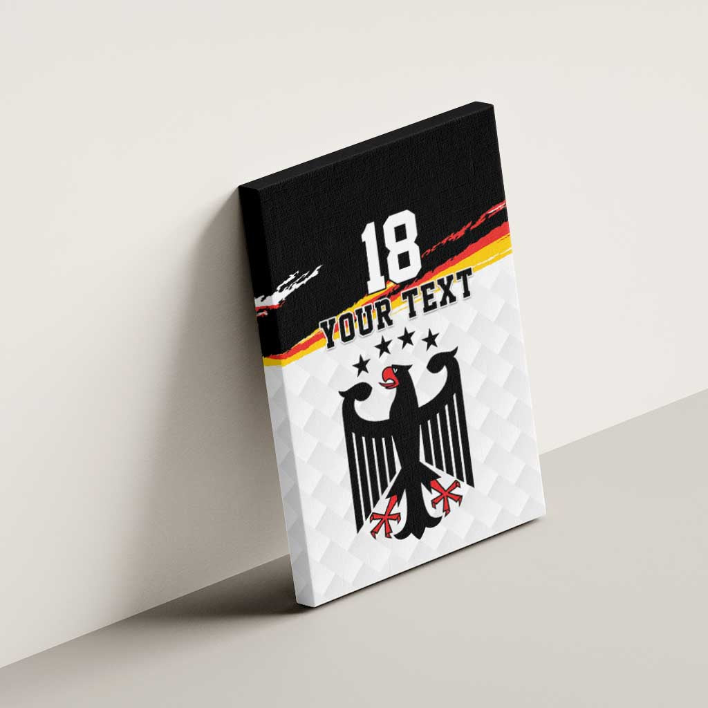 Custom Germany Football Canvas Wall Art Come On DFB-Team