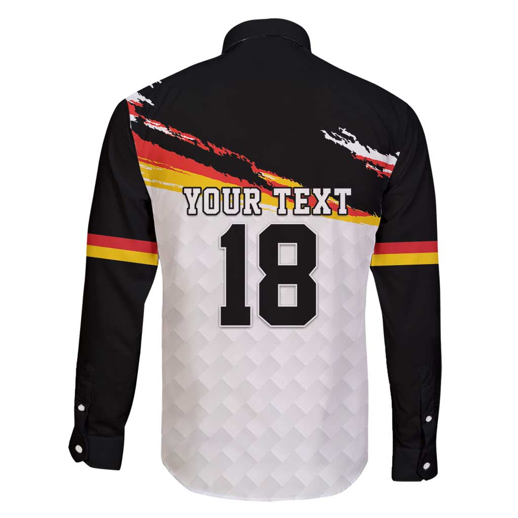 Custom Germany Football Family Matching Mermaid Dress and Hawaiian Shirt Come On DFB-Team