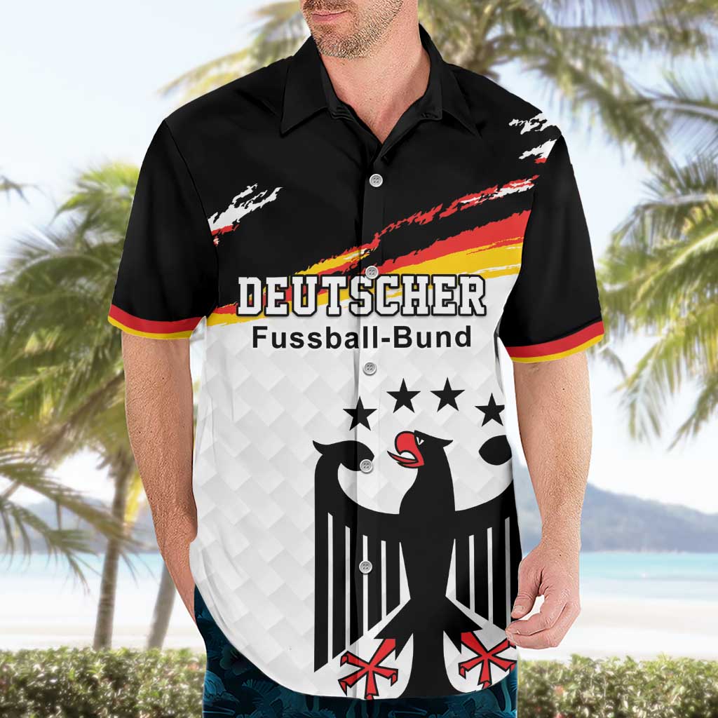 Custom Germany Football Hawaiian Shirt Come On DFB-Team