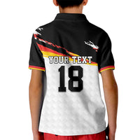 Custom Germany Football Kid Polo Shirt Come On DFB-Team