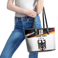 Custom Germany Football Leather Tote Bag Come On DFB-Team