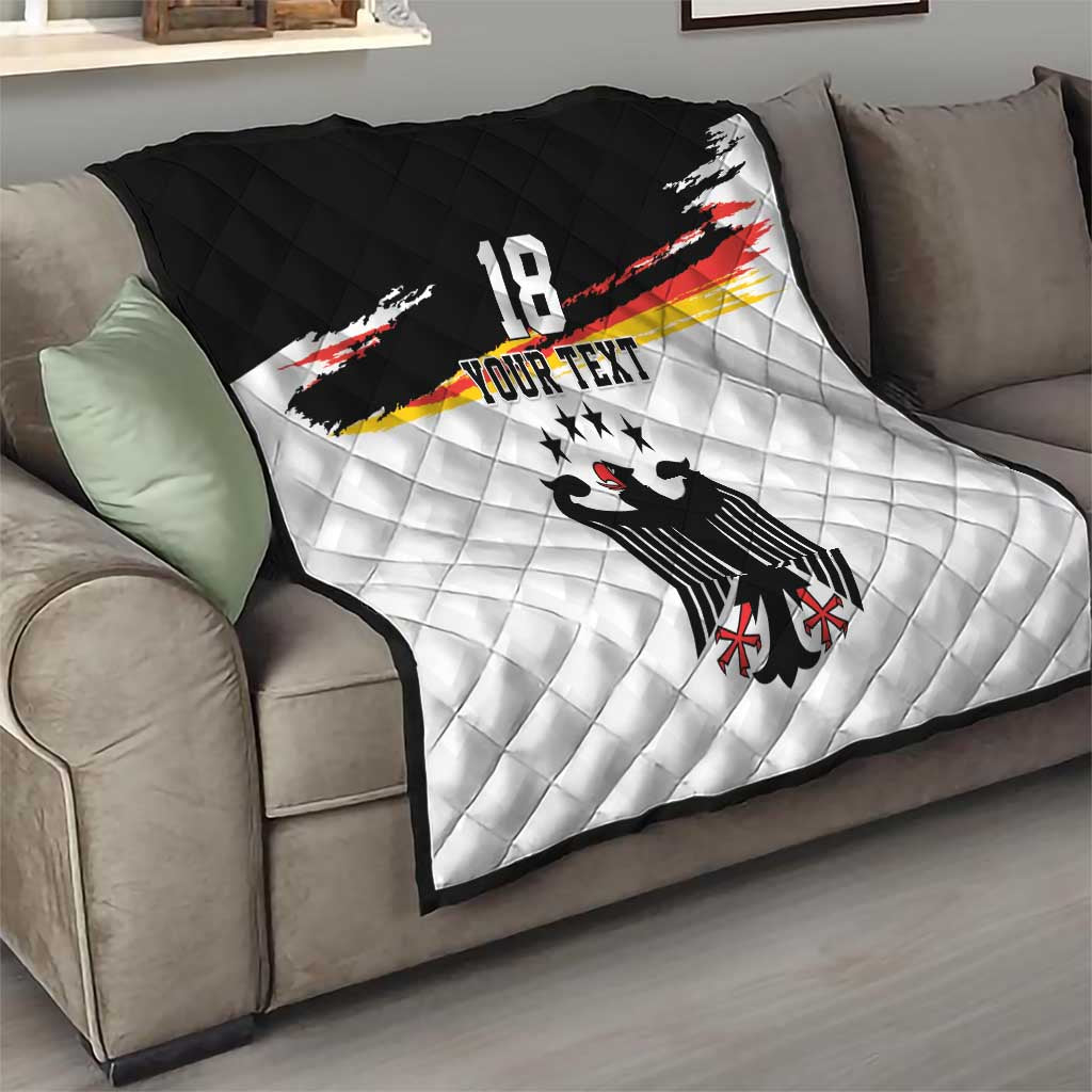Custom Germany Football Quilt Come On DFB-Team