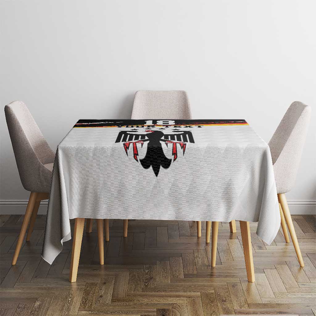 Custom Germany Football Tablecloth Come On DFB-Team