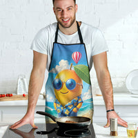 Funny Hawaii Mango Apron Tropical Summer Beach Mascot Vacation