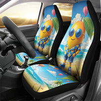 Funny Hawaii Mango Car Seat Cover Tropical Summer Beach Mascot Vacation