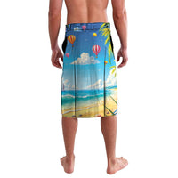 Funny Hawaii Mango Lavalava Tropical Summer Beach Mascot Vacation