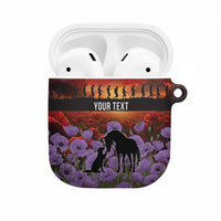 Personalised ANZAC Day AirPods Case Remembering the Animals of War