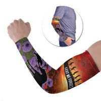 Personalised ANZAC Day Arm Sleeves Remembering the Animals of War