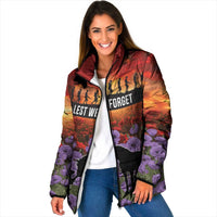 Personalised ANZAC Day Padded Jacket Remembering the Animals of War