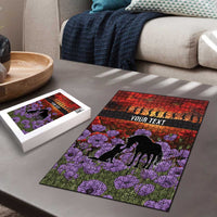 Personalised ANZAC Day Puzzle Remembering the Animals of War LT19 - Polynesian Pride