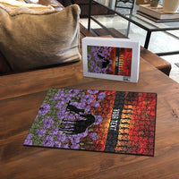 Personalised ANZAC Day Puzzle Remembering the Animals of War LT19 - Polynesian Pride
