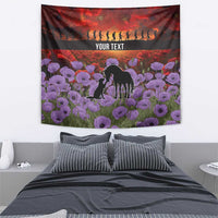 Personalised ANZAC Day Tapestry Remembering the Animals of War LT19 - Polynesian Pride