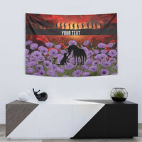 Personalised ANZAC Day Tapestry Remembering the Animals of War LT19 - Polynesian Pride