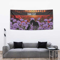 Personalised ANZAC Day Tapestry Remembering the Animals of War LT19 - Polynesian Pride