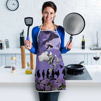 ANZAC Day Apron Lest We Forget the Animals Too LT19 - Polynesian Pride