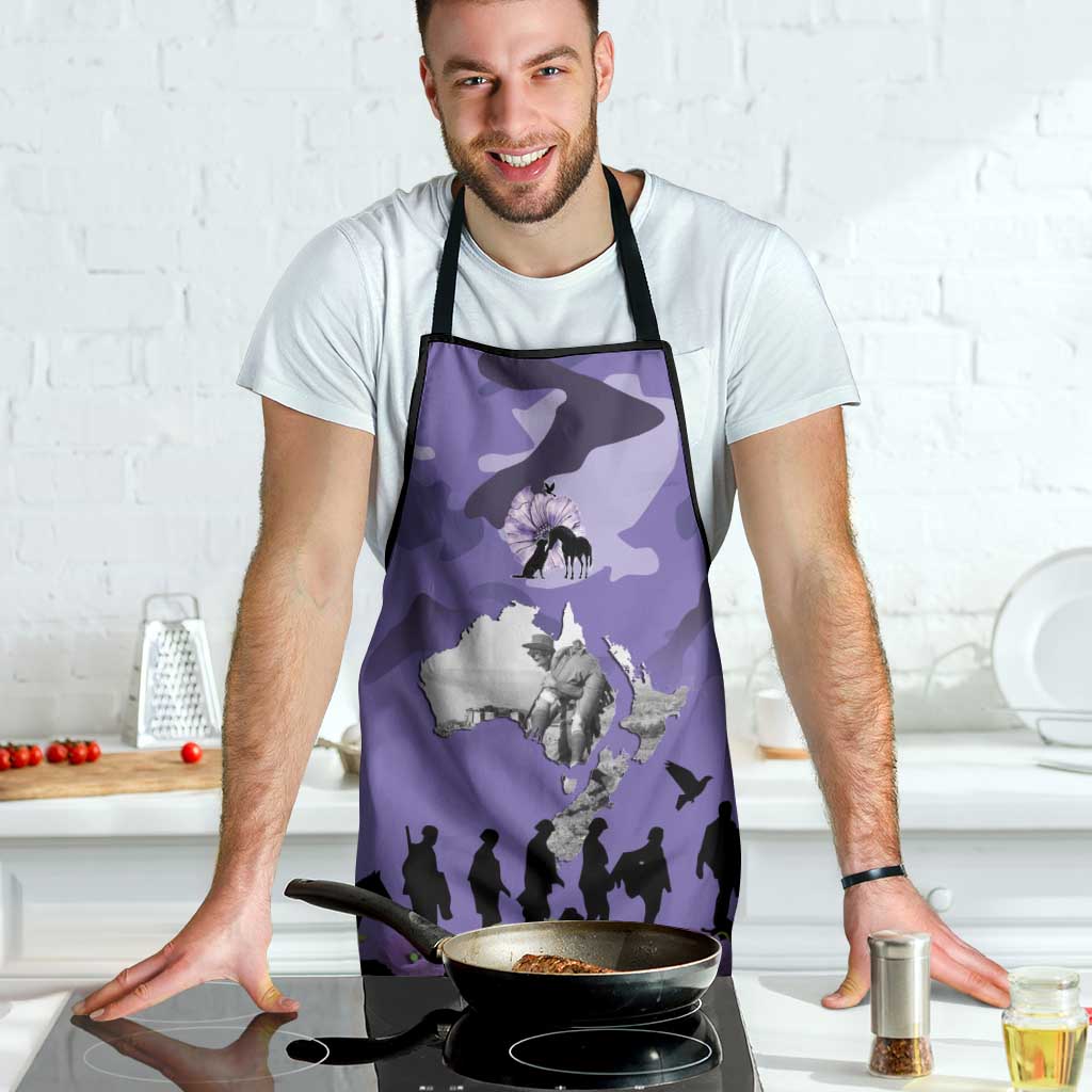 ANZAC Day Apron Lest We Forget the Animals Too LT19 - Polynesian Pride