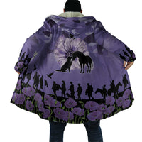 ANZAC Day Cloak Lest We Forget the Animals Too