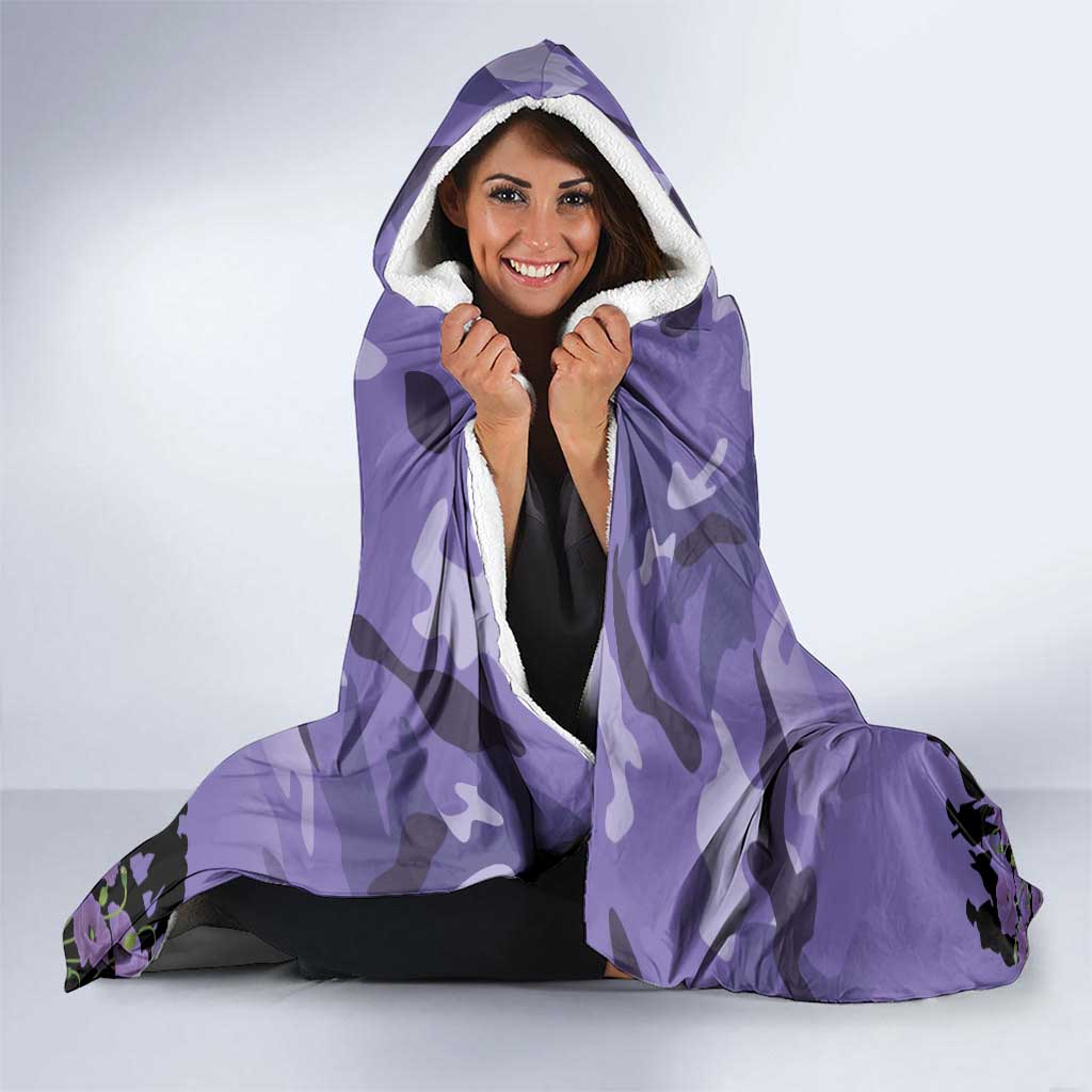 ANZAC Day Hooded Blanket Lest We Forget the Animals Too