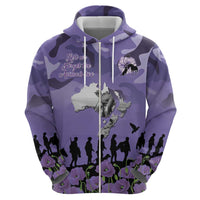ANZAC Day Hoodie Lest We Forget the Animals Too