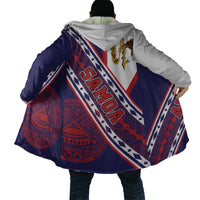 American Samoa Flag Day Cloak Polynesian Tribal Tattoo Eagle Art LT19 - Polynesian Pride