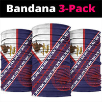 American Samoa Flag Day Neck Gaiter Polynesian Tribal Tattoo Eagle Art LT19 package One Size: 25*50cm Navy - Polynesian Pride