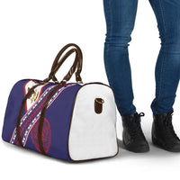 American Samoa Flag Day Travel Bag Polynesian Tribal Tattoo Eagle Art LT19 - Polynesian Pride