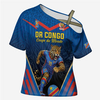 Custom World Football 2026 DR Congo Cross Shoulder Shirt Les Leopards Coupe du Monde Glory