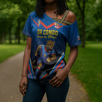 Custom World Football 2026 DR Congo Cross Shoulder Shirt Les Leopards Coupe du Monde Glory