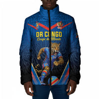 Custom World Football 2026 DR Congo Padded Jacket Les Leopards Coupe du Monde Glory