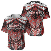 Aotearoa Iwi Ngapuhi Personalised Baseball Jersey Maori Kowhaiwhai Pattern LT19 - Polynesian Pride