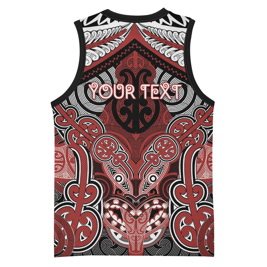 Aotearoa Iwi Ngapuhi Personalised Basketball Jersey Maori Kowhaiwhai Pattern LT19 - Polynesian Pride