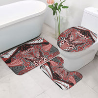 Aotearoa Iwi Ngapuhi Bathroom Set Maori Kowhaiwhai Pattern LT19 - Polynesian Pride
