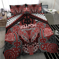 Aotearoa Iwi Ngapuhi Bedding Set Maori Kowhaiwhai Pattern LT19 - Polynesian Pride