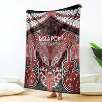 Aotearoa Iwi Ngapuhi Blanket Maori Kowhaiwhai Pattern LT19 - Polynesian Pride