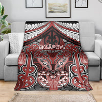 Aotearoa Iwi Ngapuhi Blanket Maori Kowhaiwhai Pattern LT19 - Polynesian Pride