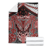 Aotearoa Iwi Ngapuhi Blanket Maori Kowhaiwhai Pattern LT19 - Polynesian Pride