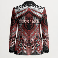 Aotearoa Iwi Ngapuhi Personalised Blazer Maori Kowhaiwhai Pattern LT19 - Polynesian Pride