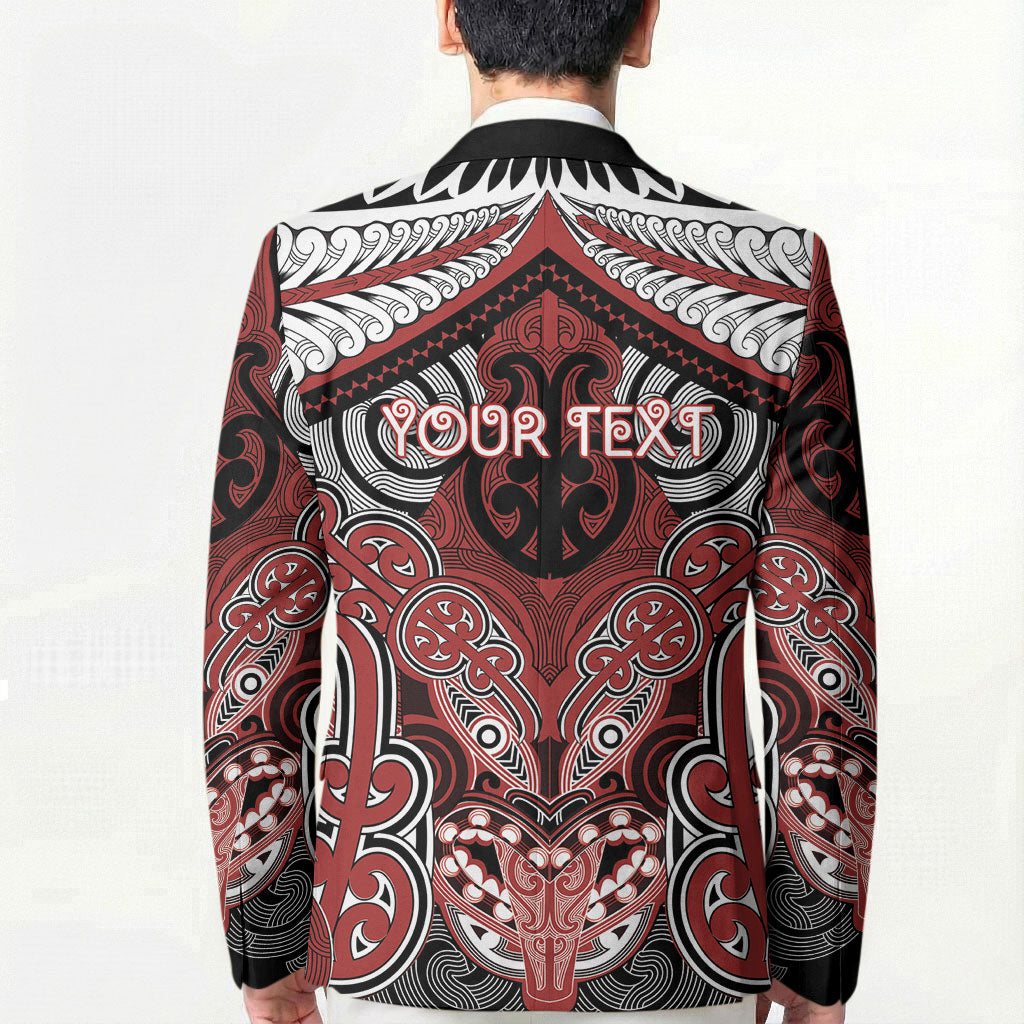 Aotearoa Iwi Ngapuhi Personalised Blazer Maori Kowhaiwhai Pattern LT19 - Polynesian Pride