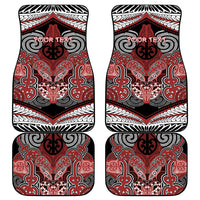 Aotearoa Iwi Ngapuhi Personalised Car Mats Maori Kowhaiwhai Pattern LT19 - Polynesian Pride