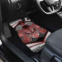 Aotearoa Iwi Ngapuhi Personalised Car Mats Maori Kowhaiwhai Pattern LT19 - Polynesian Pride