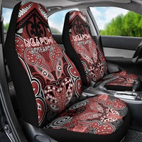 Aotearoa Iwi Ngapuhi Car Seat Cover Maori Kowhaiwhai Pattern LT19 - Polynesian Pride