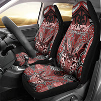 Aotearoa Iwi Ngapuhi Car Seat Cover Maori Kowhaiwhai Pattern LT19 - Polynesian Pride