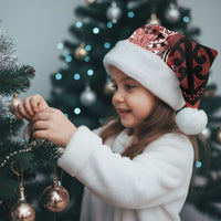 Aotearoa Iwi Ngapuhi Personalised Christmas Santa Hat Maori Kowhaiwhai Pattern LT19 - Polynesian Pride