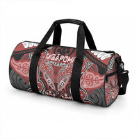 Aotearoa Iwi Ngapuhi Duffle Bag Maori Kowhaiwhai Pattern LT19 - Polynesian Pride