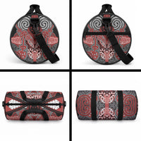 Aotearoa Iwi Ngapuhi Duffle Bag Maori Kowhaiwhai Pattern LT19 - Polynesian Pride