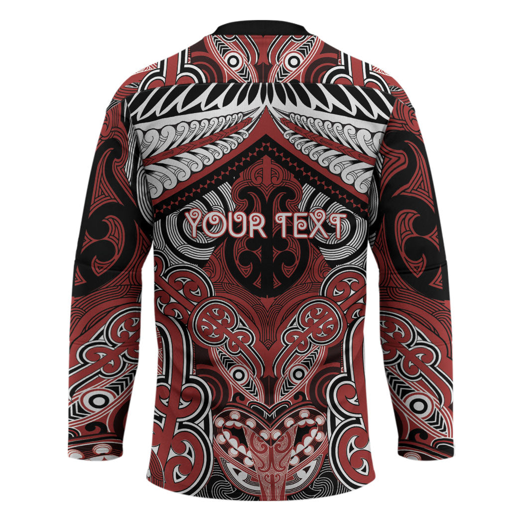 Aotearoa Iwi Ngapuhi Personalised Hockey Jersey Maori Kowhaiwhai Pattern LT19 - Polynesian Pride