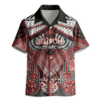 Aotearoa Iwi Ngapuhi Personalised Kid Hawaiian Shirt Maori Kowhaiwhai Pattern LT19 - Polynesian Pride