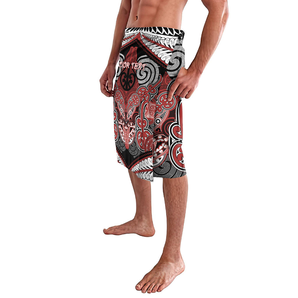 Aotearoa Iwi Ngapuhi Personalised Lavalava Maori Kowhaiwhai Pattern LT19 - Polynesian Pride
